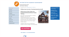 Desktop Screenshot of handwerk-lk-harburg.de