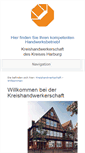 Mobile Screenshot of handwerk-lk-harburg.de